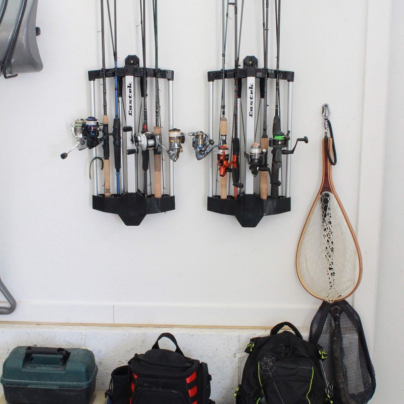 Castek 2 Pack Rod Caddy Fishing Rod Rack and Carrier