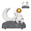 Wireless Bluetooth Speaker with LED Light Astronaut and Moon Shape