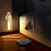 LANDGOO Wooden Nursery Night Light, LED Portable Bedside Motion Sensor