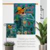 Breeze Decor Dia de Muetos Fun House Flag Eagle Set
