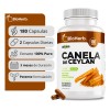 Bioherb Canela Ceylán 100 Pura Certificada Origen 180 Cápsulas Alta