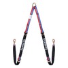 Iumcin V Bridle Tow Strap with Hooks,Heavy Duty Vehicle Recovery