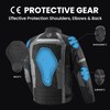 ILM Motorcycle Jacket with CE Armor for Men Enduro Touring