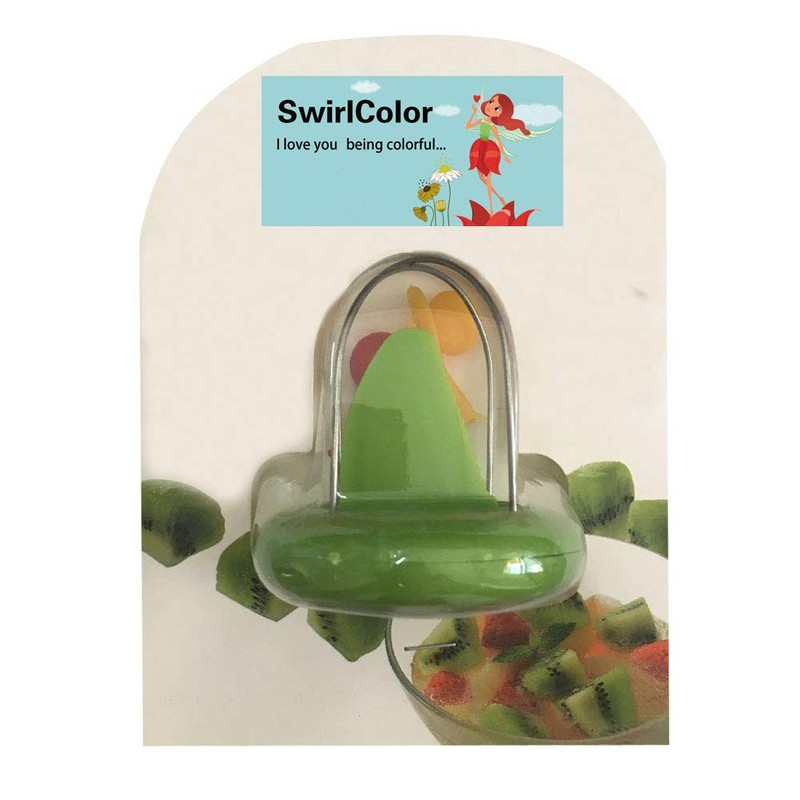 SwirlColor Kiwi Peeler-Edelstahl-Frucht Pitted Peeler Kitchen Gadget
