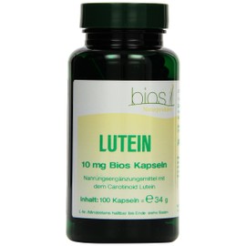 Bios Lutein 10 mg 100 Capsules Pack of 1 x 34 g