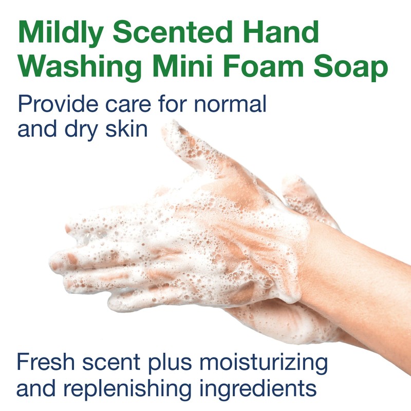 Tork Mildly Scented Hand Washing Mini Foam Soap S5, Moisturising