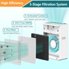 Lhari H13 True HEPA Replacement Filter compatible with VEWIOR ClearAir-A5