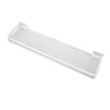 Shower Caddy Wall Mount Organizer Shelves Aluminium Cream Style Large