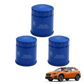 SOA6351520815 Oil Filter Replacement For Subaru Outback, Legacy, Impreza, Forester, XV Crosstrek, Ascent. Replace 15208AA160, 15208AA15A Pack of 3