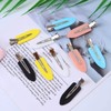 POFET Pack of 12 No Bend Hair Clips Makeup No