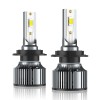 CHUSYYRAY 6X 6500K LED Headlight Hi/Lo Beam+Fog Light Bulbs For
