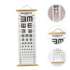 ABOOFAN Visual Testing Chart Thickened Eye Chart for Accurate Exams