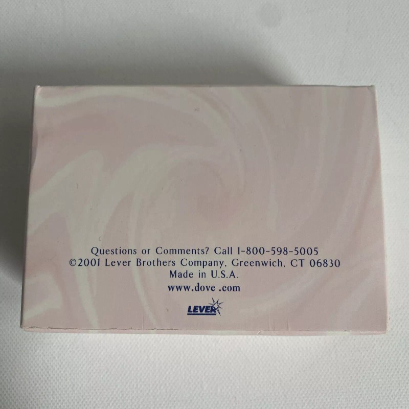 Dove VINTAGE DOVE PINK BEAUTY BAR SOAP 4.75 OZ BARS