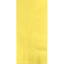 Creative Converting Touch of Color Servilletas de 2 capas, Servilleta de cena, Mimosa, 7.5" x 4.25", 1
