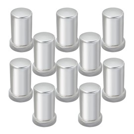 GG Grand General 10258SP 33 mm X 3-3/8 Inches Chrome Plastic Tube Push-On Nut Cover with Flange