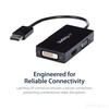 StarTech.com 3 in 1 DisplayPort Multi Video Adapter Converter -