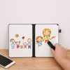 MerryNine Dry Erase Board, Portable Writing Pad, Memo Board, Kids