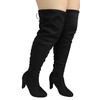 Wild Diva AMAYA-01 Women's Thigh High Stretch Boot - Trendy