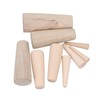 AB Tools Small and Large Expanding Wooden Drain Plug Emergency