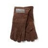 Outset Leather Grill Gloves, Set of 2 Brown Leather BBQ