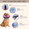 Sychien Inflatable Dog Collar, Potective Recovery E Collar for Dogs