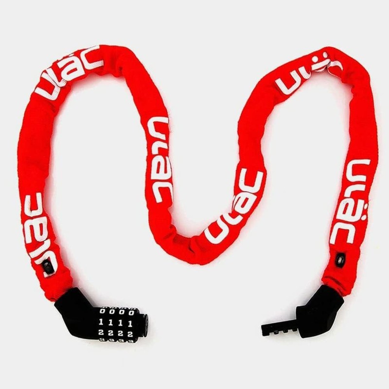 ULAC Bicycle Chain Lock Key Dial Lock Cable Lock Bike