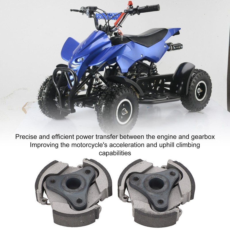 2 Pcs 3 Shoes Centrifugal Clutch Plate Improved Handling Metal
