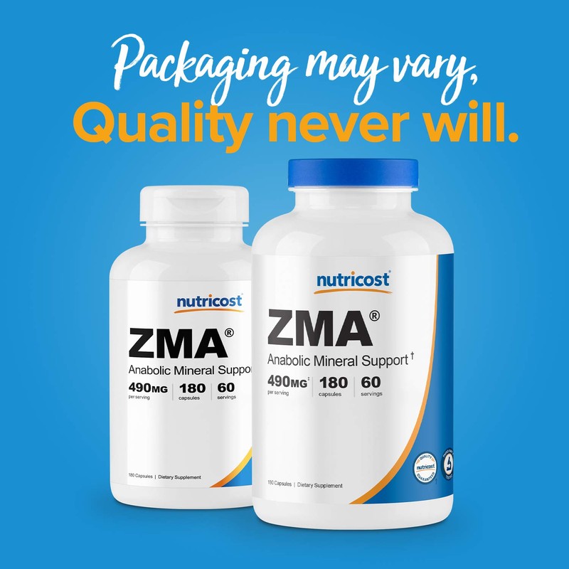 Nutricost Nutricost ZMA 180 Capsules (3 Bottles)