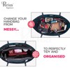 Periea 'Chelsy' Premium Handbag Organizer Insert: Structured Travel Pouch for