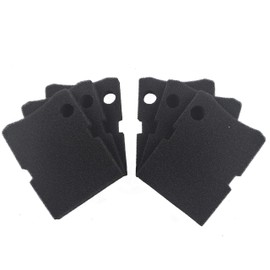 LTWHOME Foam Filter Media Fit for Hydor Professional Canister Filter 450 / 600 (Pack of 6)