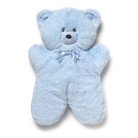 Gund Oliver Blue Flat Bear 13" Plush