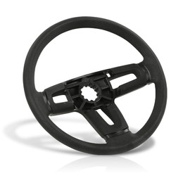 LQI Mower Steering Wheel Compatible with Husqvarna Craftsman 414803X428 532424543 Black