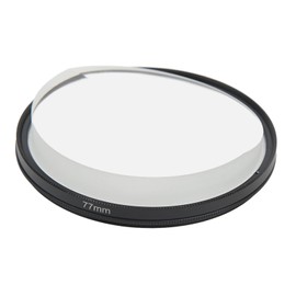 Double Sided Camera Filter 77mm Fractal Photography Prism with Ghost Effect Photo Filter Lens Prism for Selfie Video Shooting Potography Accessories