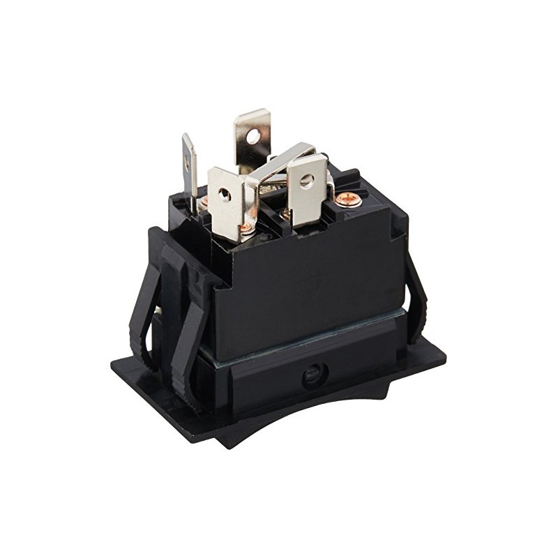 RV Designer S221, Rocker Switch, 20 Amp, 4 Terminals, Momentary