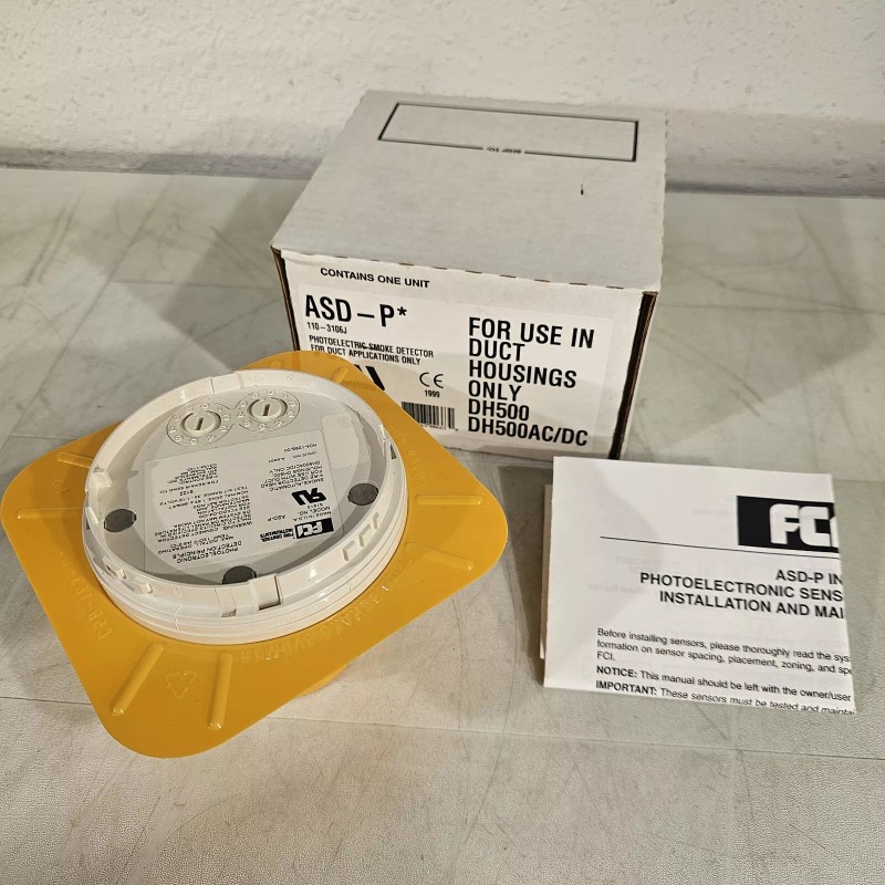 Gamewell-FCI FCI ASD-P Duct Photoelectric Smoke Detector Gamewell ASDP Remote