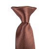 Slim 2" Satin Solid Colour Plain Safety Clip On Tie