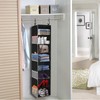 roomtalk Large-Sized Hanging Shoe Organizer 8-Shelf, Hanging Closet Organizer with