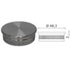 TIBU End Cap Stainless Steel V2A for Pipe Diameter 48.3