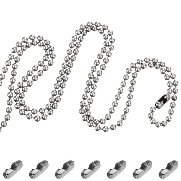 TXErfolg Stainless Steel Ball Chain 8 m Length 2.4 mm