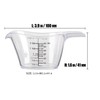 DOTINGHUX® 2 Oz Measuring Cup, 1/4 Cup Acrylic Measuring Cups,