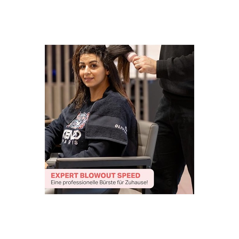Olivia Garden Expert Blowout Speed - Pastellrosa - 55 -