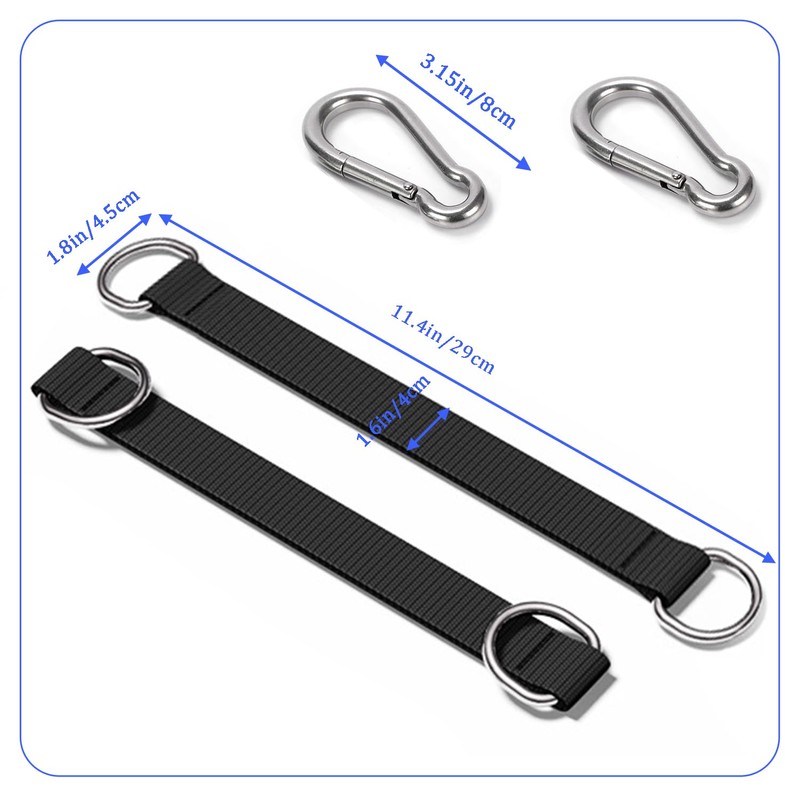Favuit Fitness Hanging Straps, Cable Pulley Straps Weight Pulley System