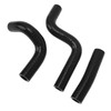 3PCS Silicone Radiator Coolant Hose Pipe Kit Stable Connection Leak