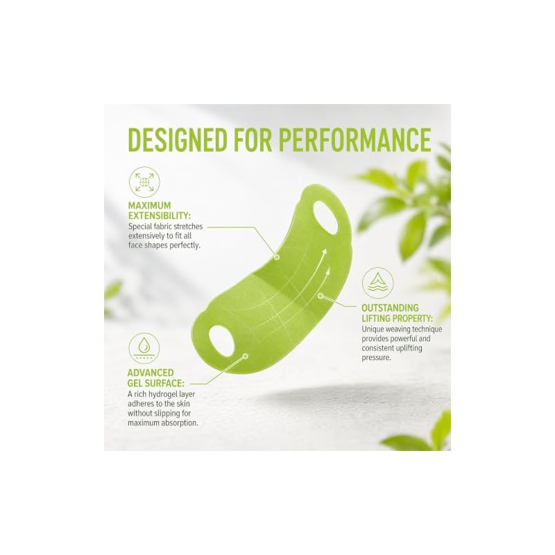 V-Line Lifting Collagen Mask Set for Double Chin Reduction