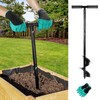 Compost Aerator Tool Turner and Mixing Tool for Outdoor Compost
