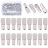 Glarks 150pcs 5mm Shelf Support Pins Spoon Shape Cabinet Furniture