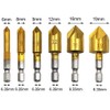 Countersunk Drill Bit, 0.2 - 0.7 inches (6 - 19