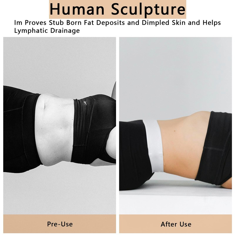 OXDFK Wood Therapy Massage Tools, Wooden Lymphatic Drainage Massager Board,