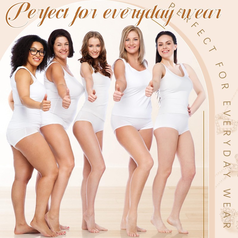 6 Pcs Cotton Tummy Liners for Sweat Rash Under Belly