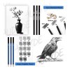 Set De Arte Profesional 145 Lápices Colores Dibujo Kit